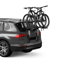 Load image into Gallery viewer, Thule OutWay Platform-Style Trunk Mount Bike Rack w/Raised Platform (Up to 2 Bikes) - Silver/Black