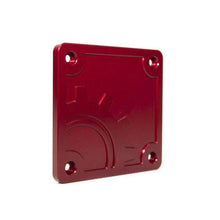 Load image into Gallery viewer, BuiltRight Industries 2020 Jeep Gladiator Bed Plug Plate Cover (Alum) - Red