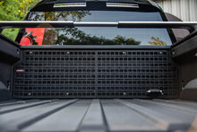 Load image into Gallery viewer, BuiltRight Industries 2022+ Rivian R1T Bedside Rack System - Cab Wall Molle Panel Kit