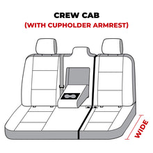 Load image into Gallery viewer, Covercraft 19-24 Dodge Ram 1500 Crew Classic Logo SeatSaver Second Row Seat Covers