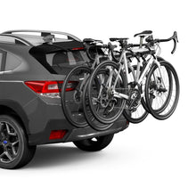 Load image into Gallery viewer, Thule OutWay Hanging-Style Trunk Bike Rack (Up to 3 Bikes) - Silver/Black