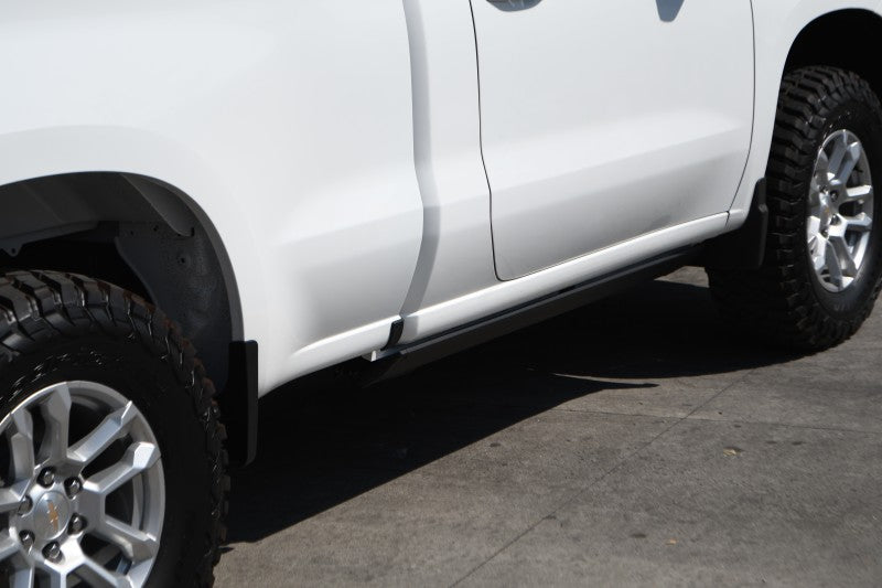 Go Rhino Chevrolet Silverado 1500 Std Cab 2dr E-BOARD E1 Electric Running Board Kit - Tex. Blk