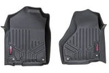 Rough Country Floor Mats - Front - Reg Ext Cab - Ram 1500 2500 2WD 4WD (12-18 & Classic)