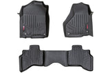 Rough Country Floor Mats - FR & RR - Quad Cab - Dodge 1500 2WD 4WD (2002-2008)