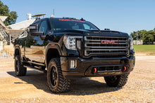 Load image into Gallery viewer, Close-up of the 3-inch lift kit designed for a Chevy GMC 2500HD