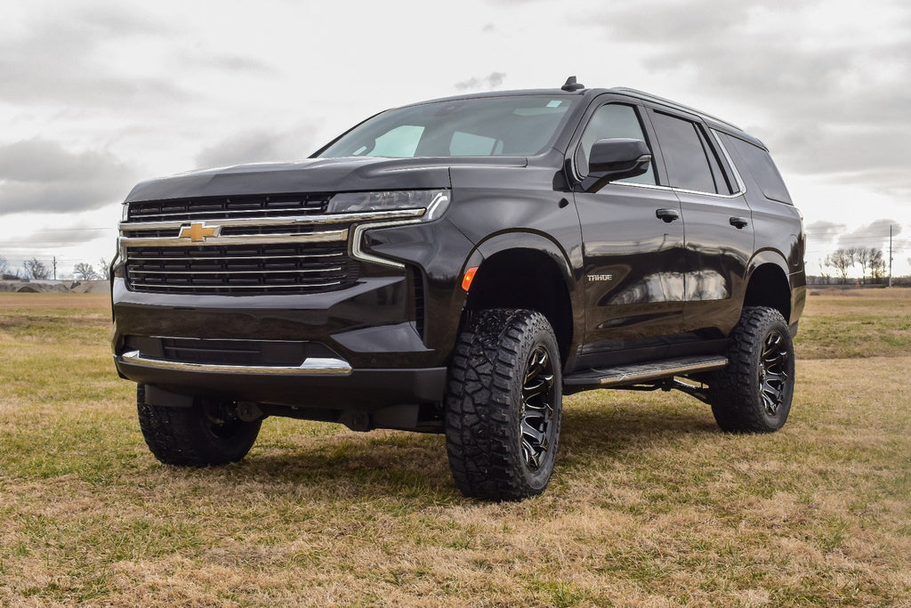 6-inch suspension lift kit displayed for a 2021 or newer Chevy GMC Tahoe Yukon 4WD