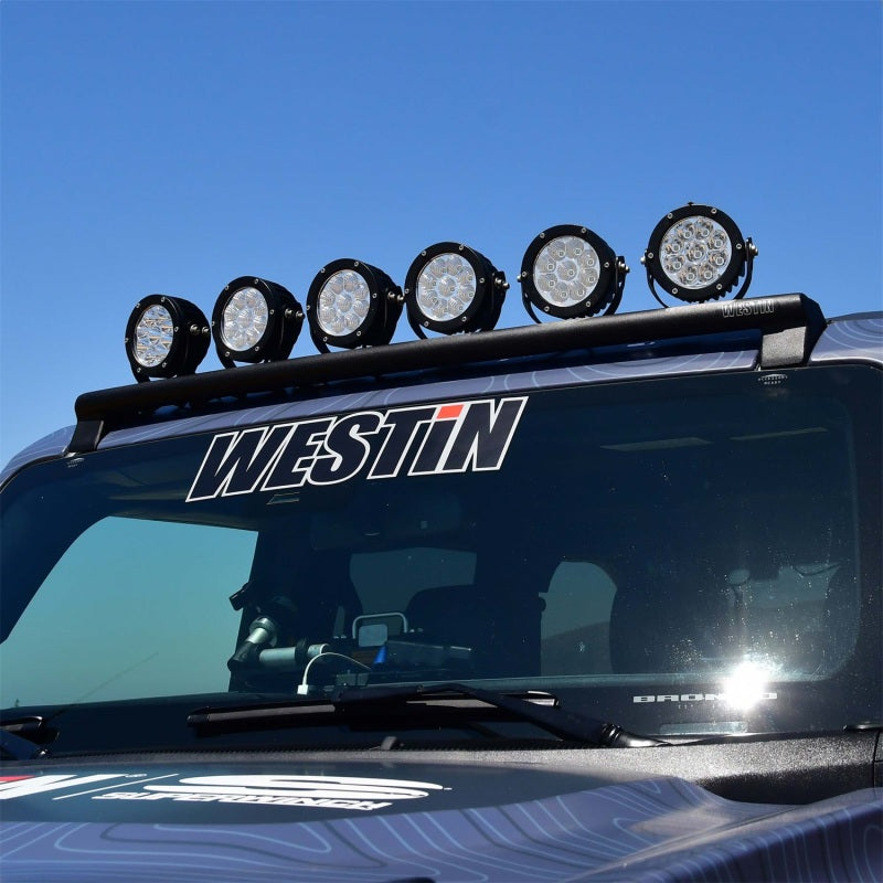 Westin Ford Bronco (Excl. Bronco Sport) XTS Overhead Light Mount - Tex. Blk