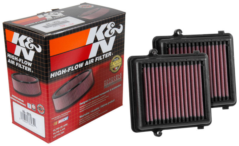 K&N Honda CRF1000L Africa Twin 998 Replacement Drop In Air Filter (2 Per Box)