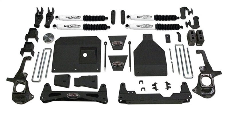 Tuff Country 11-19 Chevy Silverado 3500 4x4 6in Lift Kit (Includes Dually Models No Shocks)
