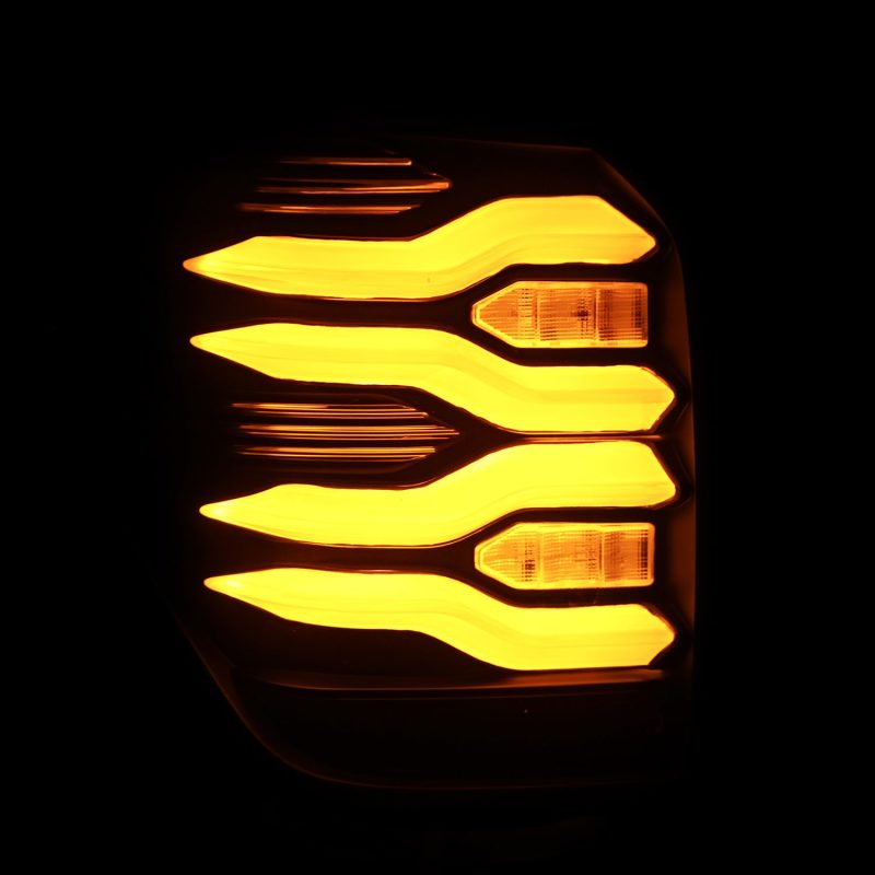 AlphaRex 10+ Toyota 4Runner LUXX LED Taillights Blk w/Activ Light/Seq Signal