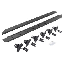 Load image into Gallery viewer, Go Rhino Jeep Wrangler JLU 4DR RB10 Slim Running Boards Kit (Incl. Brackets) - Tex. Blk