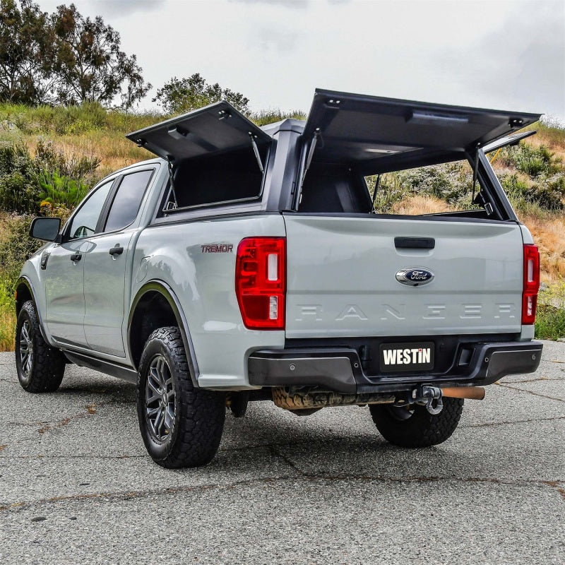 Westin 19-23 Ford Ranger CC 5ft. Bed Aluminum Bed Topper Black - BOX 1 & BOX 2 (COMPLETE KIT)
