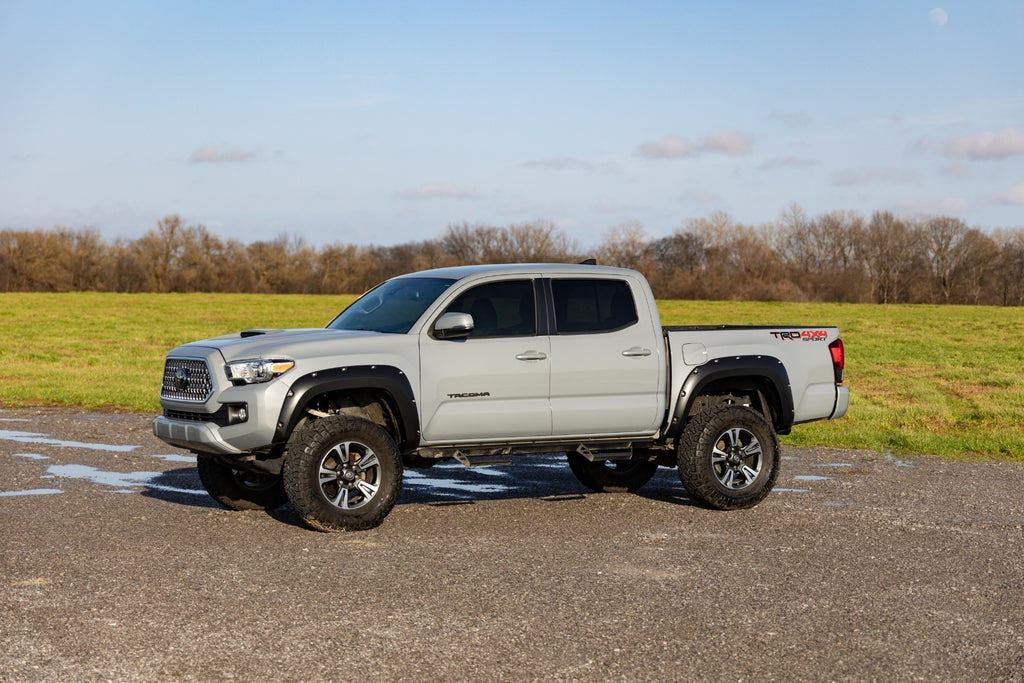 Pocket Fender Flares - 1G3 Magnetic Grey - Toyota Tacoma (16-23)