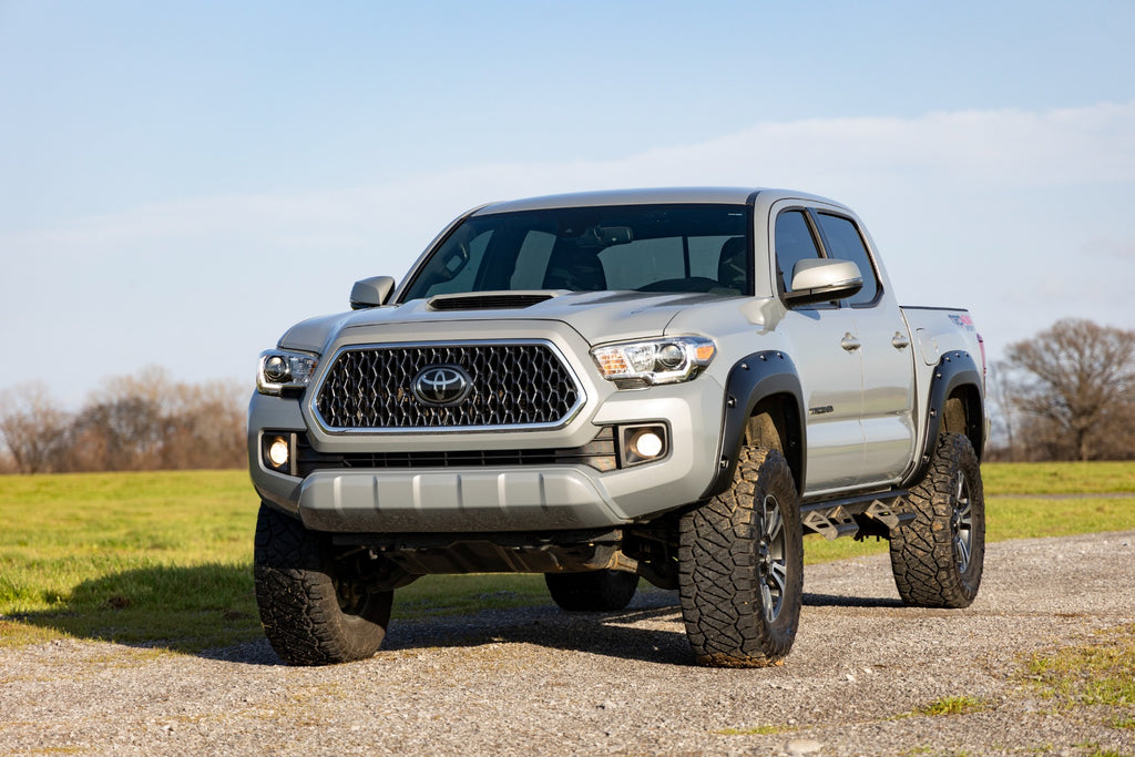 Pocket Fender Flares - 202 Black Onyx - Toyota Tacoma (16-23)