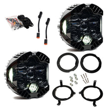 Load image into Gallery viewer, Baja Designs 18-25 Jeep Wrangler JL/20-25 Gladiator JT (w/Halogen) DOT LP6 LED Headlight Kit - Clear