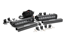 Load image into Gallery viewer, Rough Country - LED Light - Grille Mount - 8" Black Pair - Ford Super Duty (17-19) - 70697