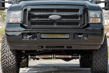 Load image into Gallery viewer, Rough Country - LED Light - Bumper Mount - 2" Black Dual Row - Ford Super Duty (05-07) - 70665