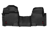 Rough Country Floor Mats - Front - Over Hump - Ford F-150 (15-23) F-150 Lightning (2022)