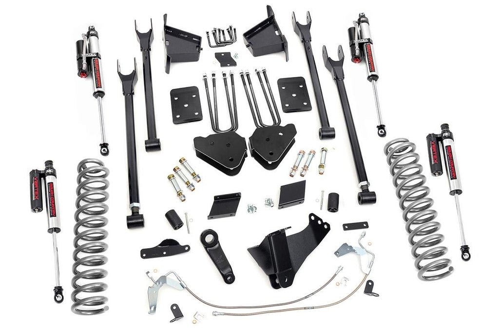 6 Inch Lift Kit - 4-Link - No OVLD - Vertex - Ford F-250 Super Duty