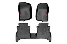 Load image into Gallery viewer, Rough Country Floor Mats - FR &amp; RR - RR Non-Lock - Jeep Gladiator JT 4WD (20-22)