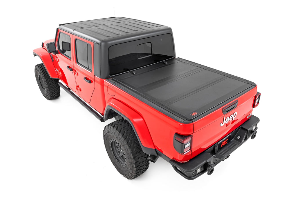 Hard Tri-Fold Flip Up Bed Cover - 5' Bed - Jeep Gladiator JT (20-23)