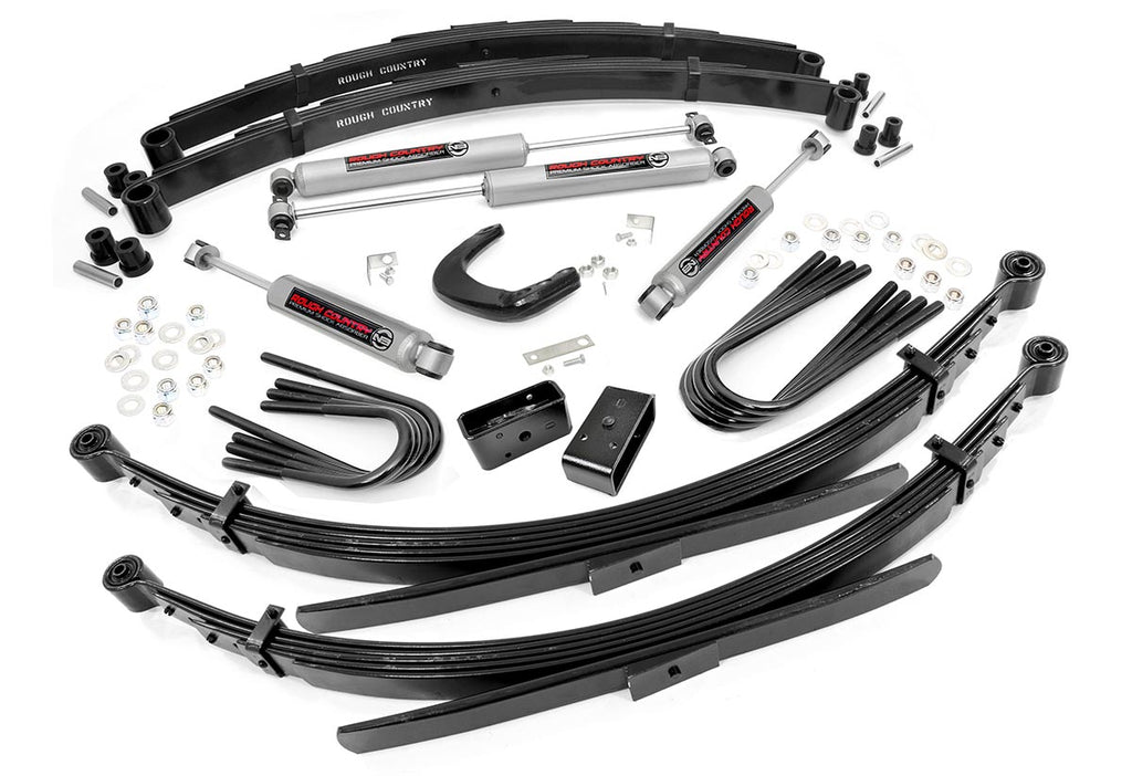 6 Inch Lift Kit - 56 Inch RR Sprgs - GMC Half-Ton Suburban Jimmy