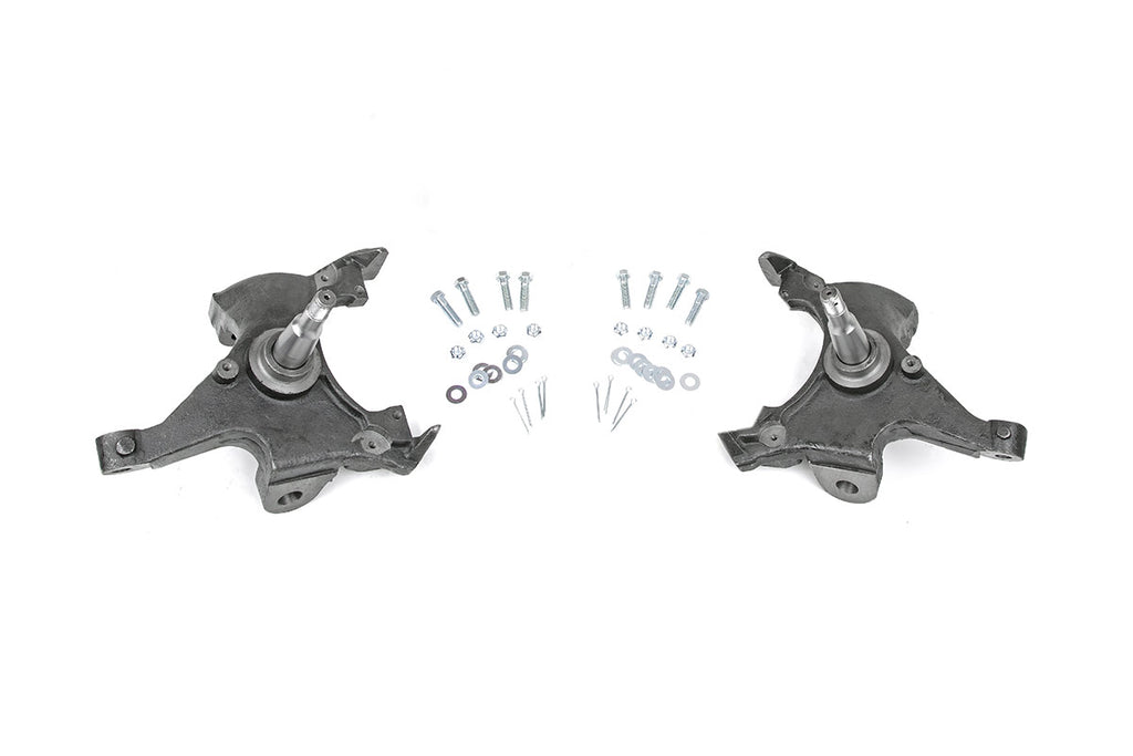 Rough Country 2 Inch Lowering Spindles - Chevy C1500 K1500 Truck Extended Ca (88-99)