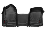 Rough Country Floor Mats - FR - Over Hump - Chevy GMC 1500 2500HD 3500HD (14-19)