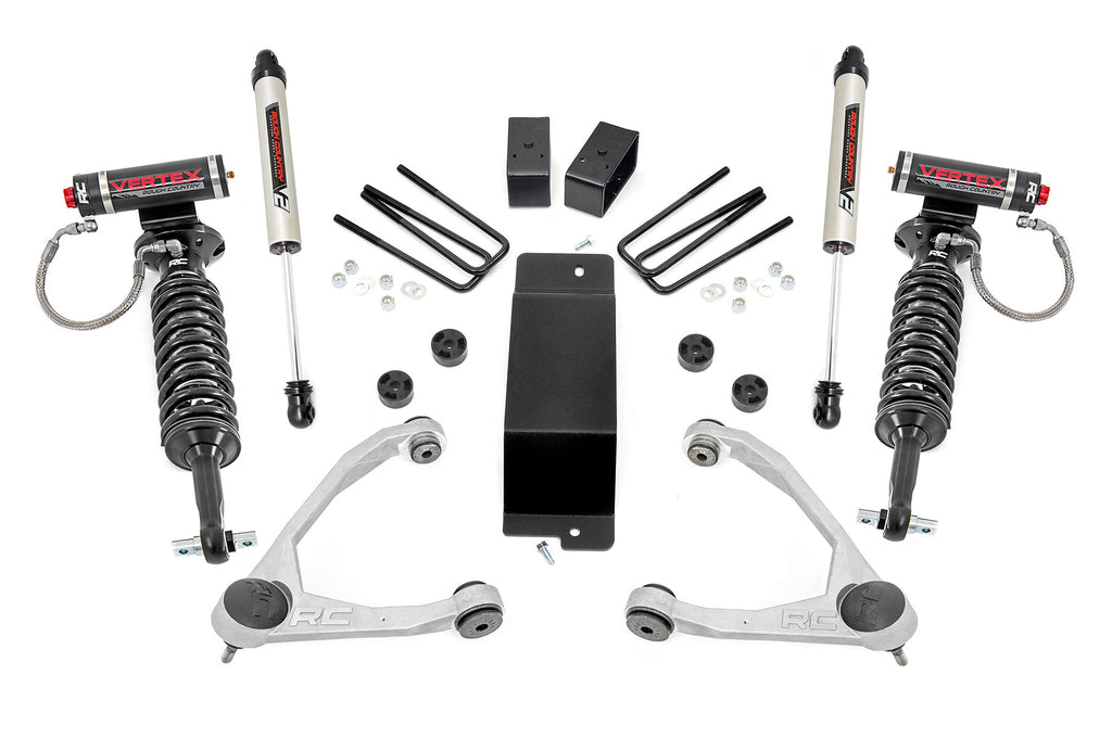 3.5 Inch Lift Kit - Forged UCA - Vertex V2 - Chevy GMC 1500