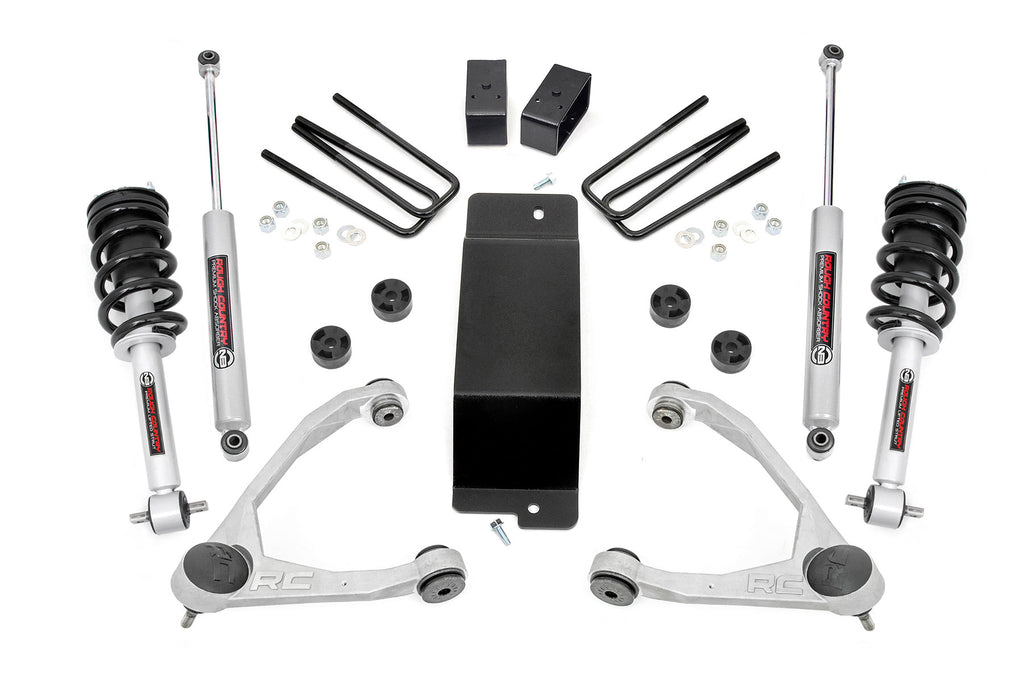 3.5 Inch Lift Kit - Forged UCA - N3 Strut - Chevy GMC 1500