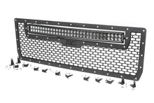 Load image into Gallery viewer, Rough Country - Mesh Grille - 30" Dual Row LED - Black - GMC Sierra 1500 (14-15) - 70190