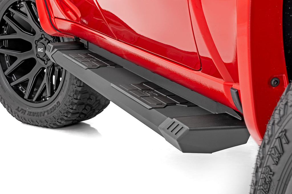 Rough Country - HD2 Aluminum Running Boards - Crew Cab - Chevy/GMC Canyon/Colorado 2WD/4WD (2015-2024) - SRB151977A
