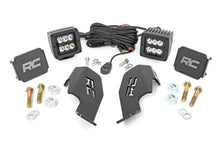 Load image into Gallery viewer, LED Light Kit - Cage Mount - 2 In. Black Pair - Honda Talon 4WD (19-22)