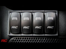 Load image into Gallery viewer, Rough Country - Rocker Switch - 2x1 With Logo - Blue Back Light - 709SW