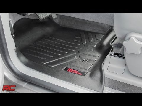 Rough Country Floor Mats - FR & RR - Crew Cab - Chevy GMC 1500 2500HD (07-14)