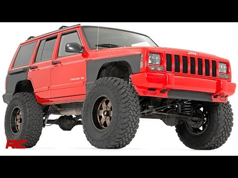 Fender & Quarter Panel Armor - Front - Combo - Jeep Cherokee XJ (97-01)