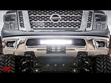 Load image into Gallery viewer, Rough Country - LED Light - Bumper Mnt - 20" Black Dual Row - Nissan Titan XD (16-21) - 70645