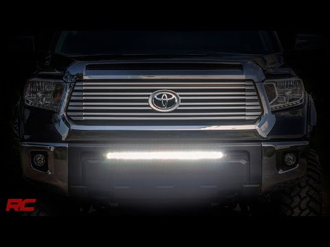 LED Light Kit - Bumper Mount - 30 In. Spectrum Single Row - Toyota Tundra (14-21)