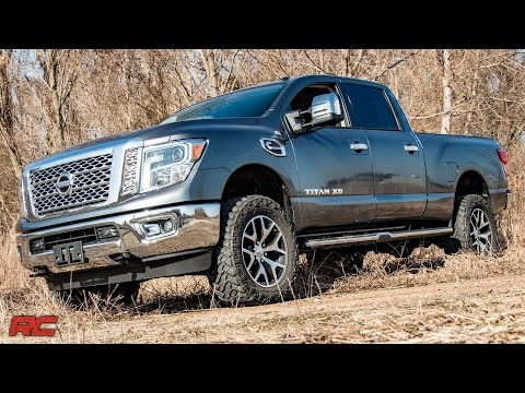 Rough Country 2 Inch Lift Kit - Nissan Titan XD 2WD 4WD (2016-2023)