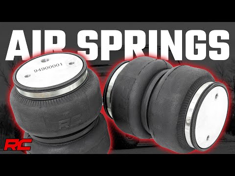 Air Spring Kit W Compressor - 0-6 In. Lift - Chevy GMC 2500HD