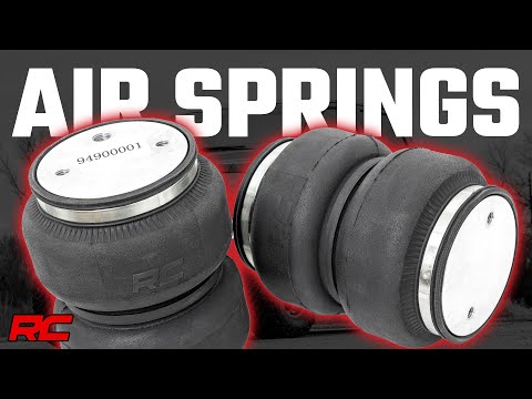 Air Spring Kit W Compressor - 4-6 Inch Lift Kit - Chevy GMC 1500 (19-24)