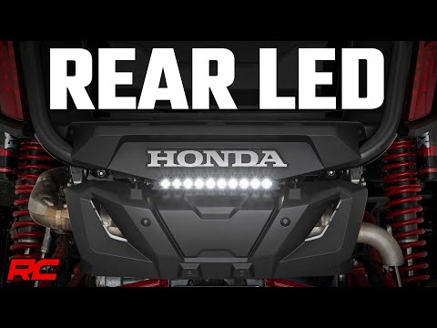 LED Light Kit - Rear Mount - 10 In. Black Slimline - Honda Talon (19-21)