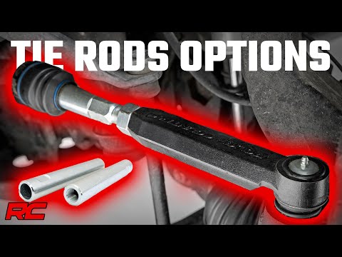 Rough Country HD Tie Rod Sleeves - Chevy GMC 2500HD 3500HD (11-23)