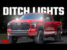 Load image into Gallery viewer, Rough Country - LED Light - Ditch Mount - 2" Black Pair - White DRL - Toyota Tundra (22-23) - 71073