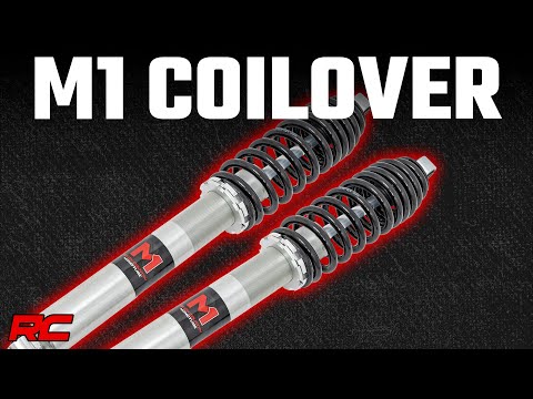 Rough Country M1 Front Coil Over Shocks - 0-2 In - Polaris Ranger XP 1000 Ranger XP 1000 Crew (17-22)