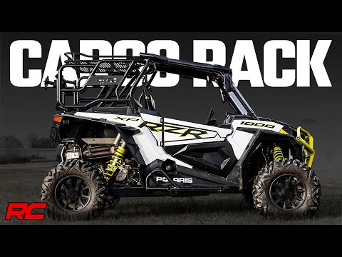 Tubular Rear Cargo Rack - Spare Tire Mount - Polaris RZR XP 1000