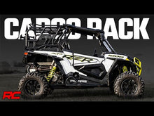 Load image into Gallery viewer, Tubular Rear Cargo Rack - Spare Tire Mount - Polaris RZR XP 1000