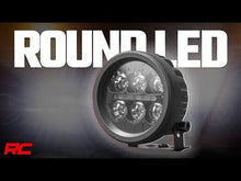 Load image into Gallery viewer, Black Series Round LED Light