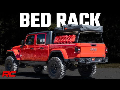 Rough Country Bed Rack - Aluminum - Jeep Gladiator (2020-2022)