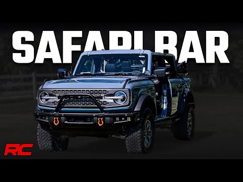 Safari Bar - 6.5 Inch Round LED - OE Modular Steel - Ford Bronco (21-23)